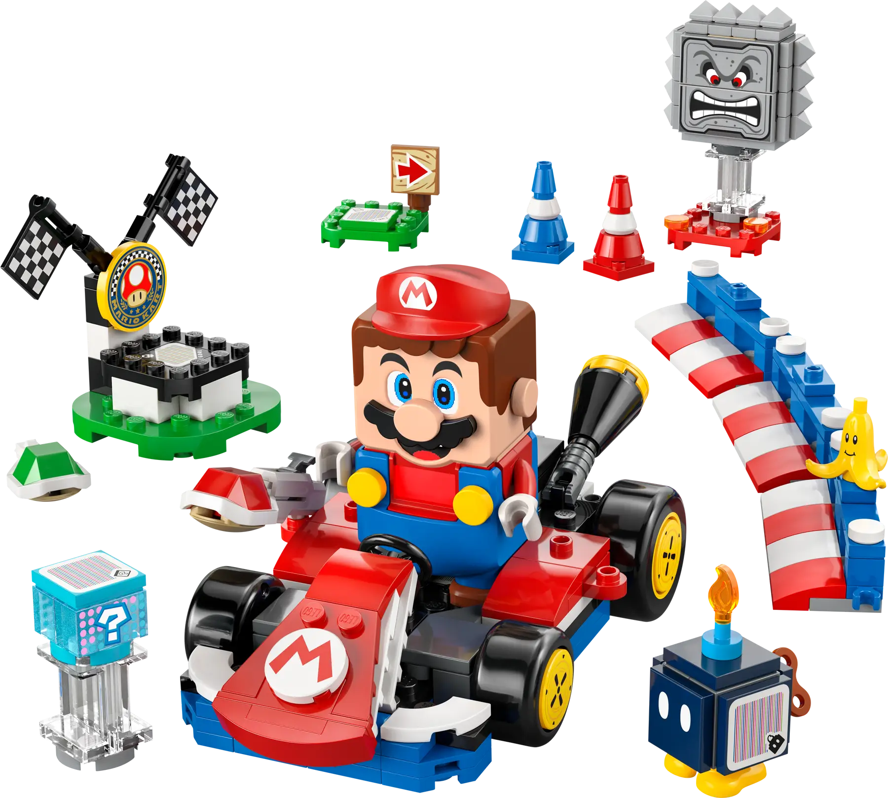 Lego Mario Kart™ – Interactive LEGO® Mario™ & Standard Kart (72043)