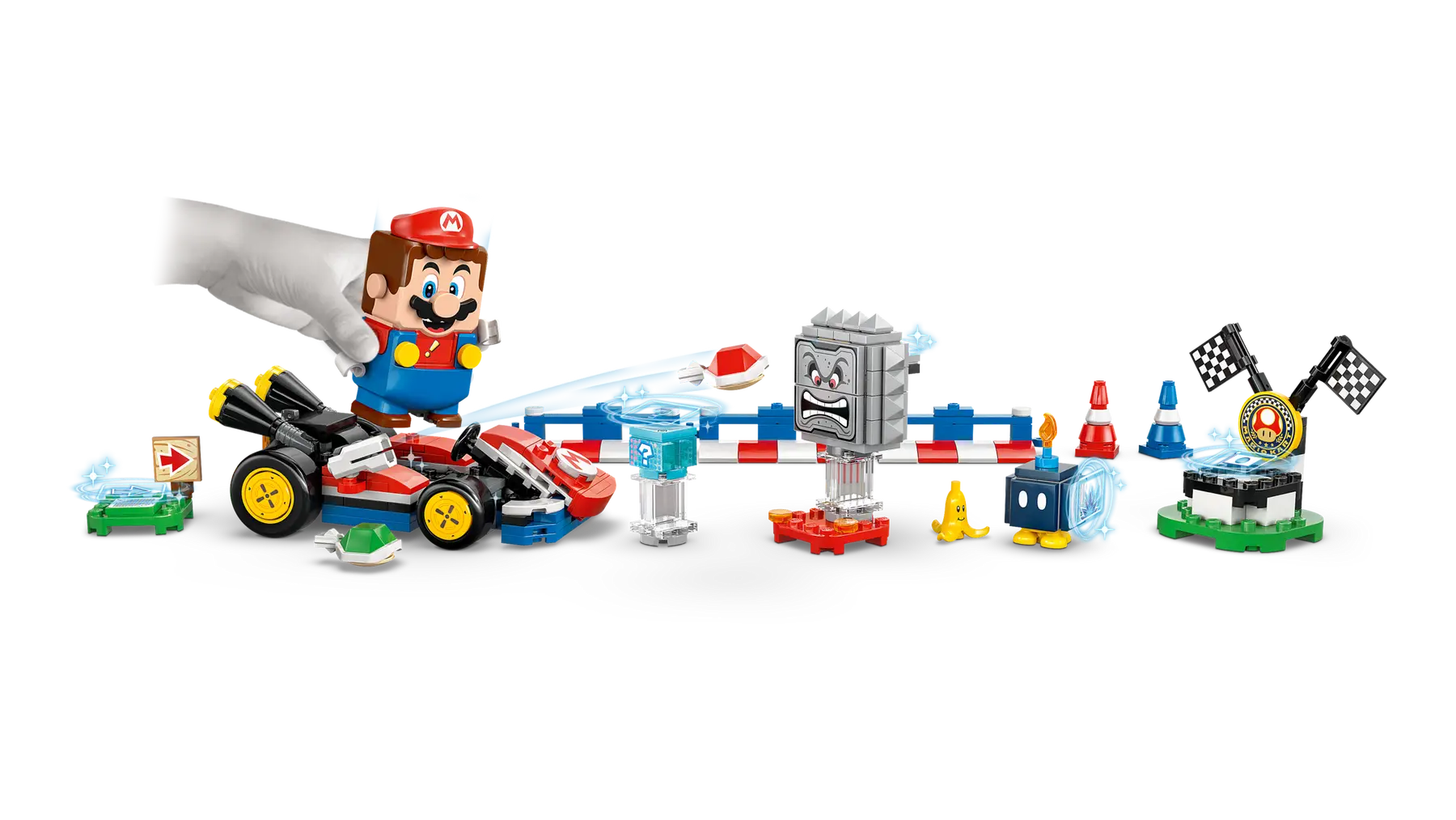 Lego Mario Kart™ – Interactive LEGO® Mario™ & Standard Kart (72043)