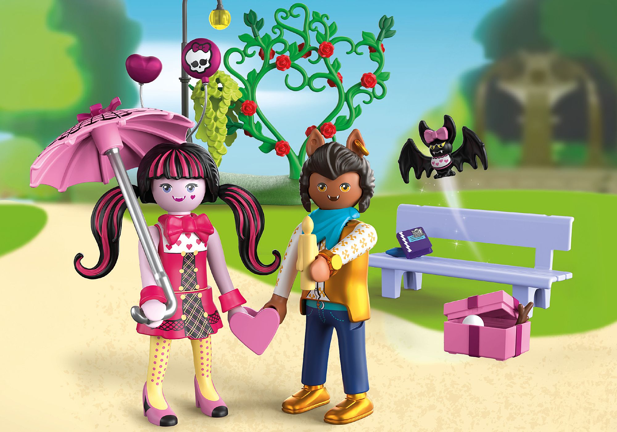 Playmobil x Monster High Valentines Date