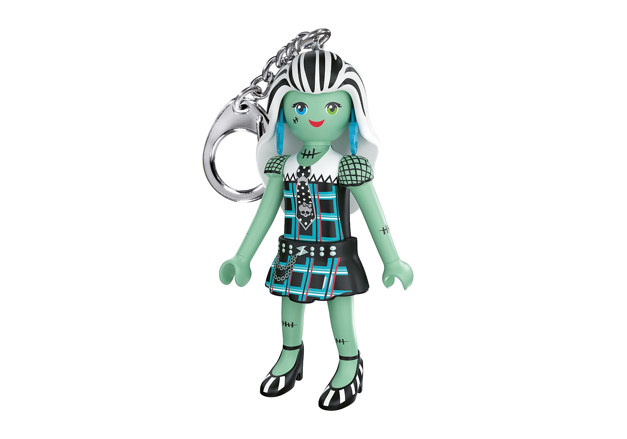 Playmobil x Monster High Frankie Stein Keychain