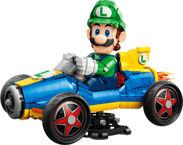 ポケモンブリリアントダイヤモンド、マリオカート8、レッツゴーイーブイ LEGO Super Mario Mario Kart™ – Luigi & Mach 8 (72050