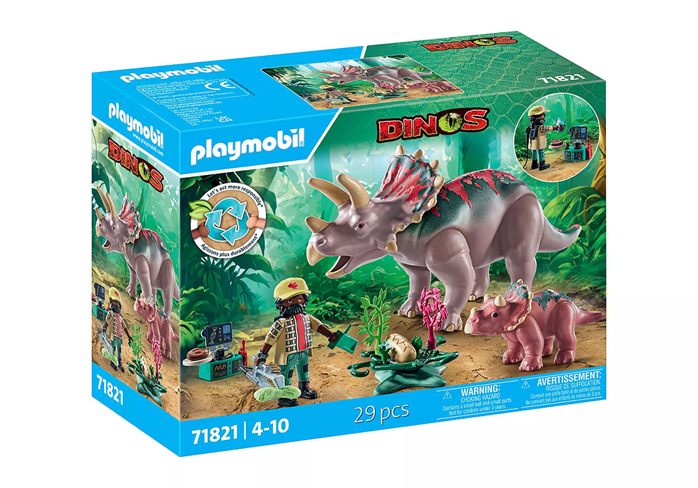 Playmobil Triceratops Family (71821)