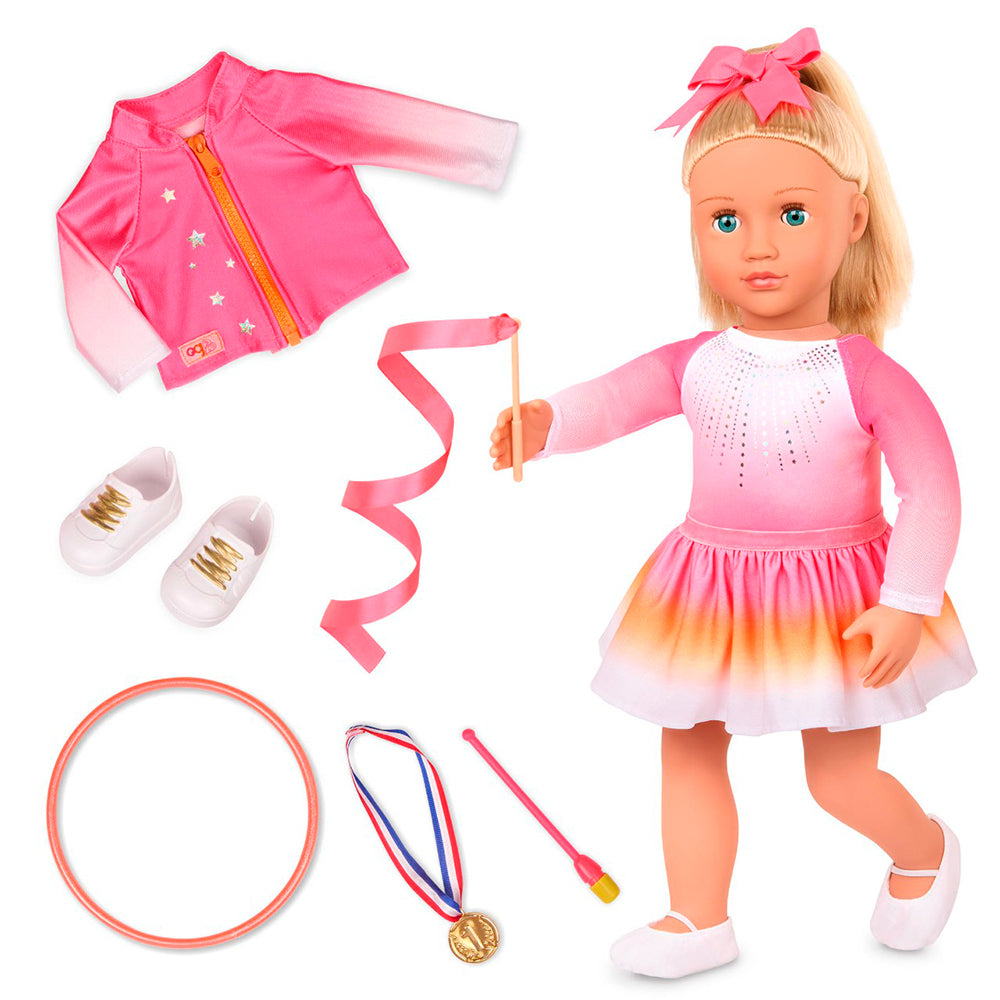 Our Generation Deluxe Indy the Gymnast 18" Doll