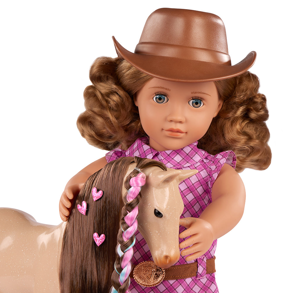 Our Generation Callie 18" Doll and Horse Foal