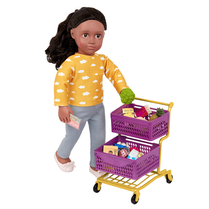 Our Generation At the Market Shopping Cart for 18" Doll