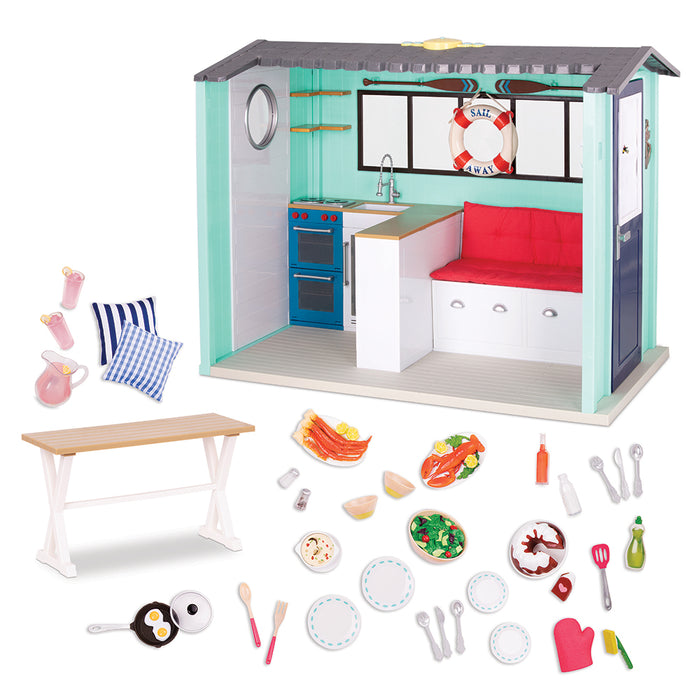 Our Generation Seaside Beach House Set