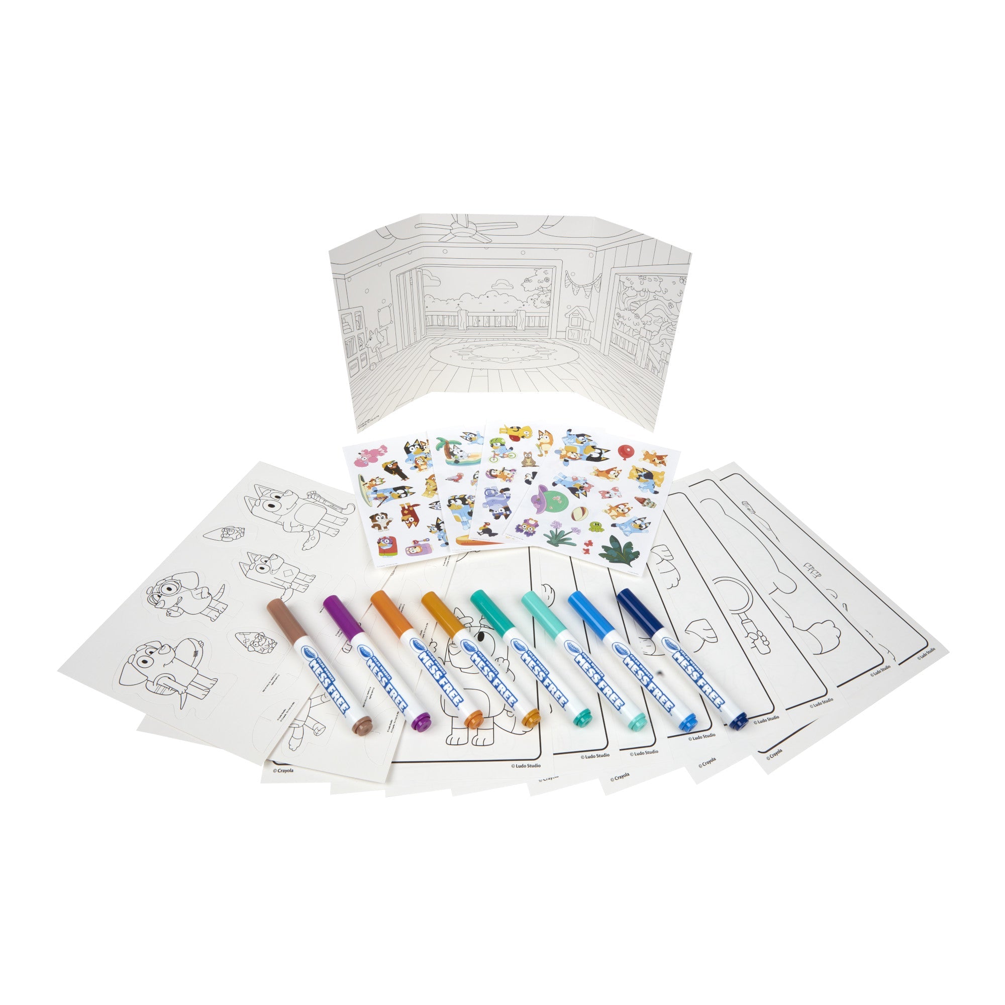 Crayola Colour Wonder Activity Kit - Bluey