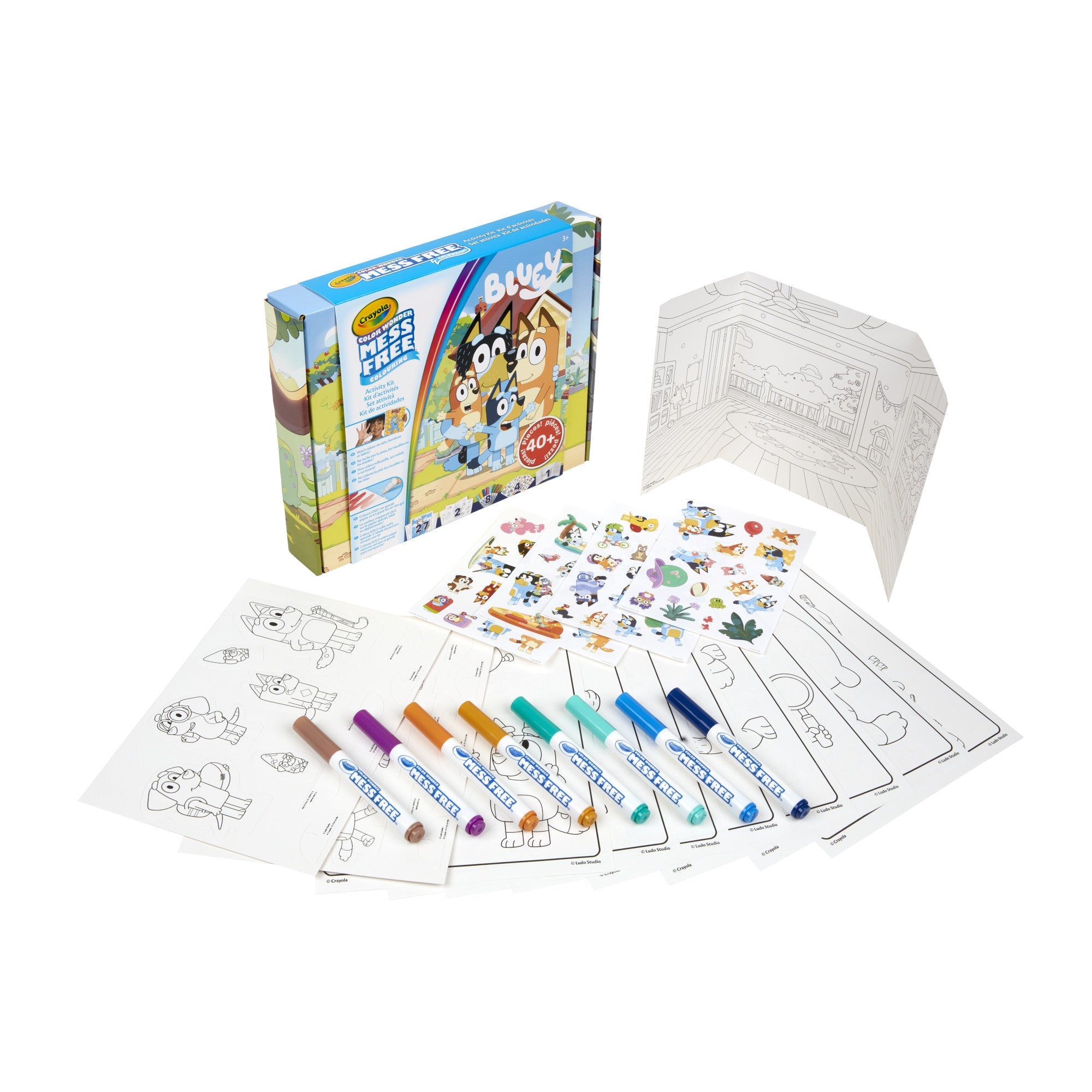 Crayola Colour Wonder Activity Kit - Bluey