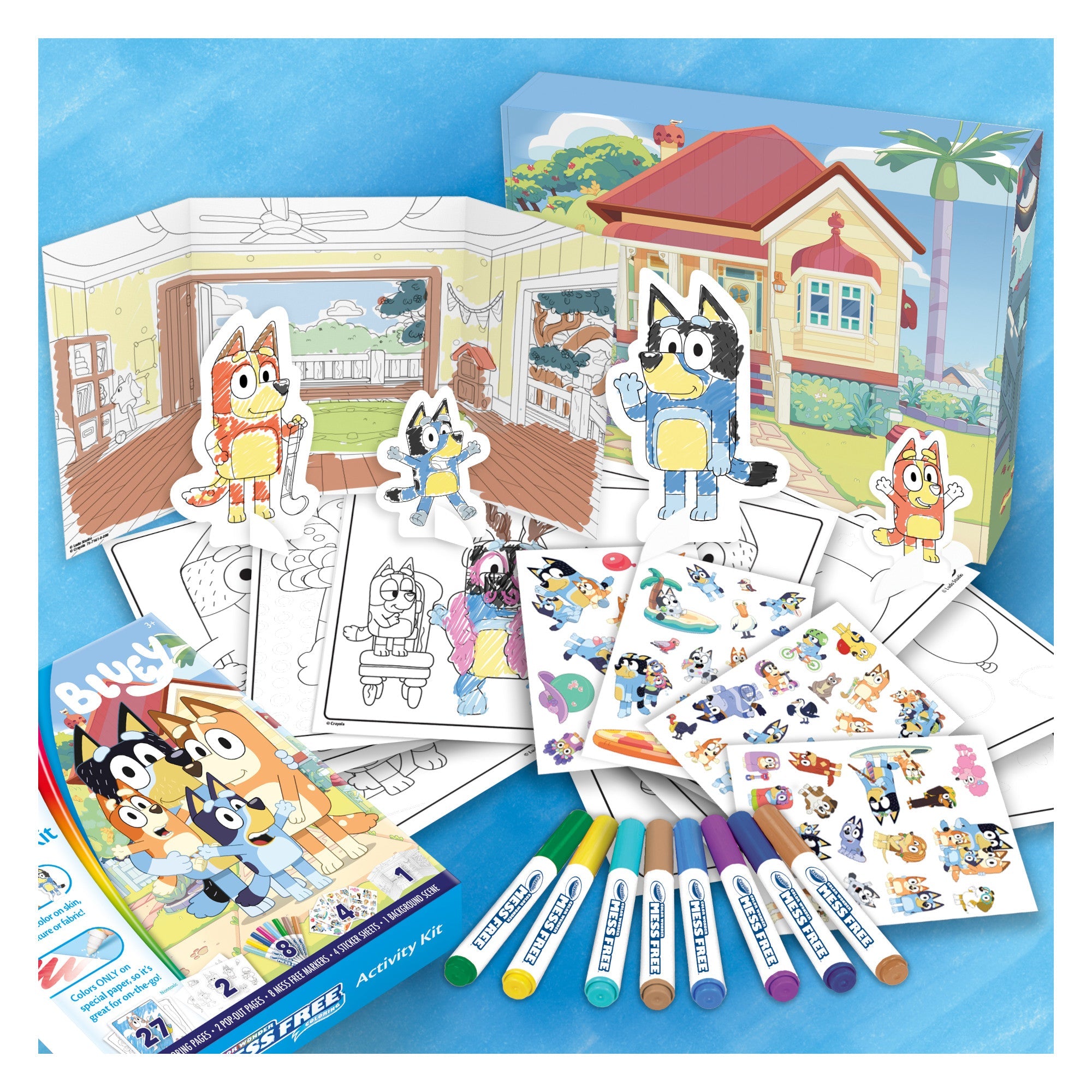 Crayola Colour Wonder Activity Kit - Bluey