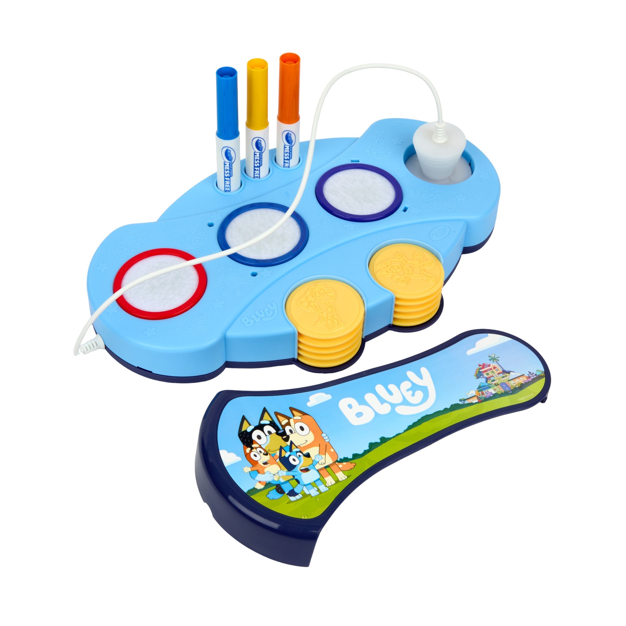 Crayola Magic Light Up Bluey Stamper