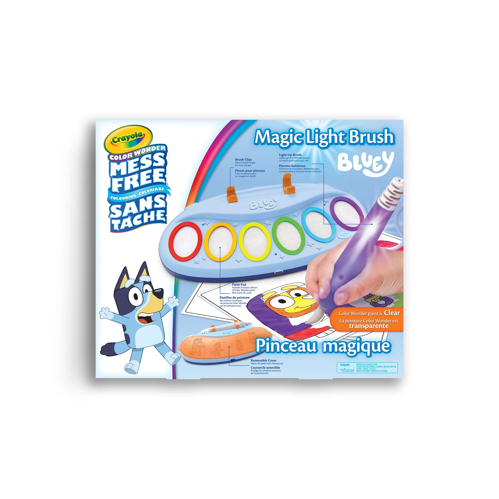 Crayola Color Wonder Bluey Magic Light Brush