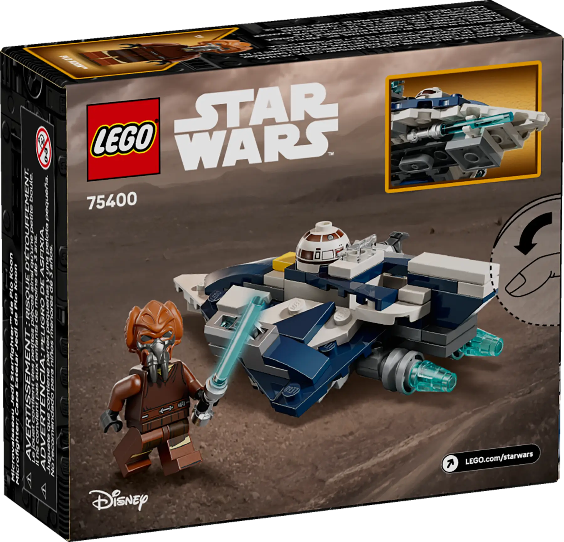 Lego Plo Koon's Jedi Starfighter™ Microfighter (75400)