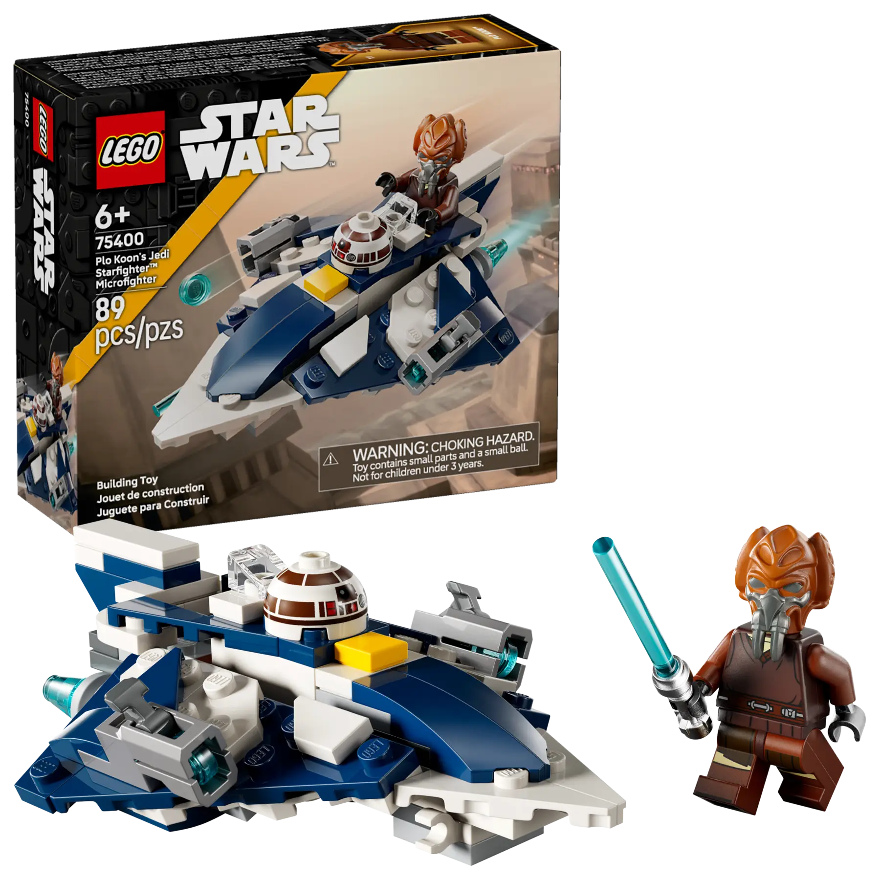 Lego Plo Koon's Jedi Starfighter™ Microfighter (75400)