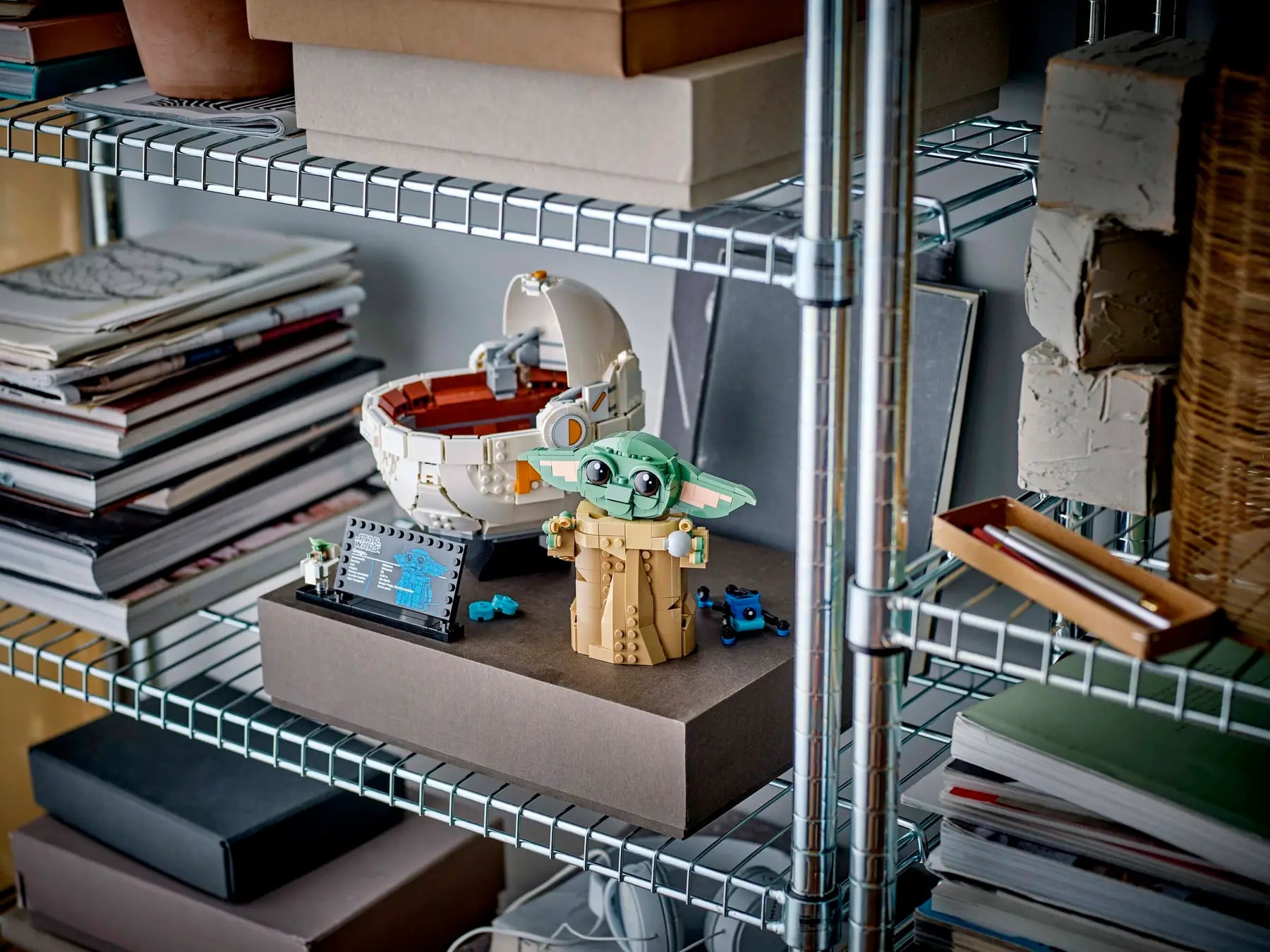 Lego Grogu™ with Hover Pram (75403)