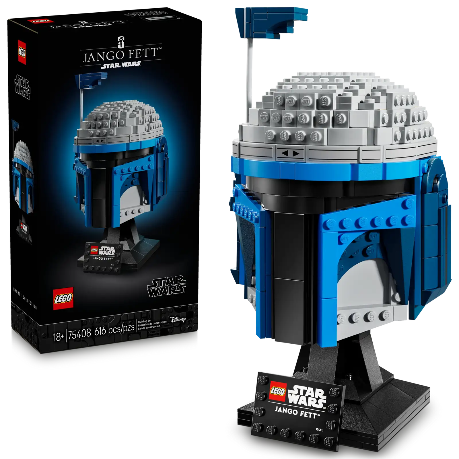 Lego Star Wars Jango Fett Helmet  (75408)