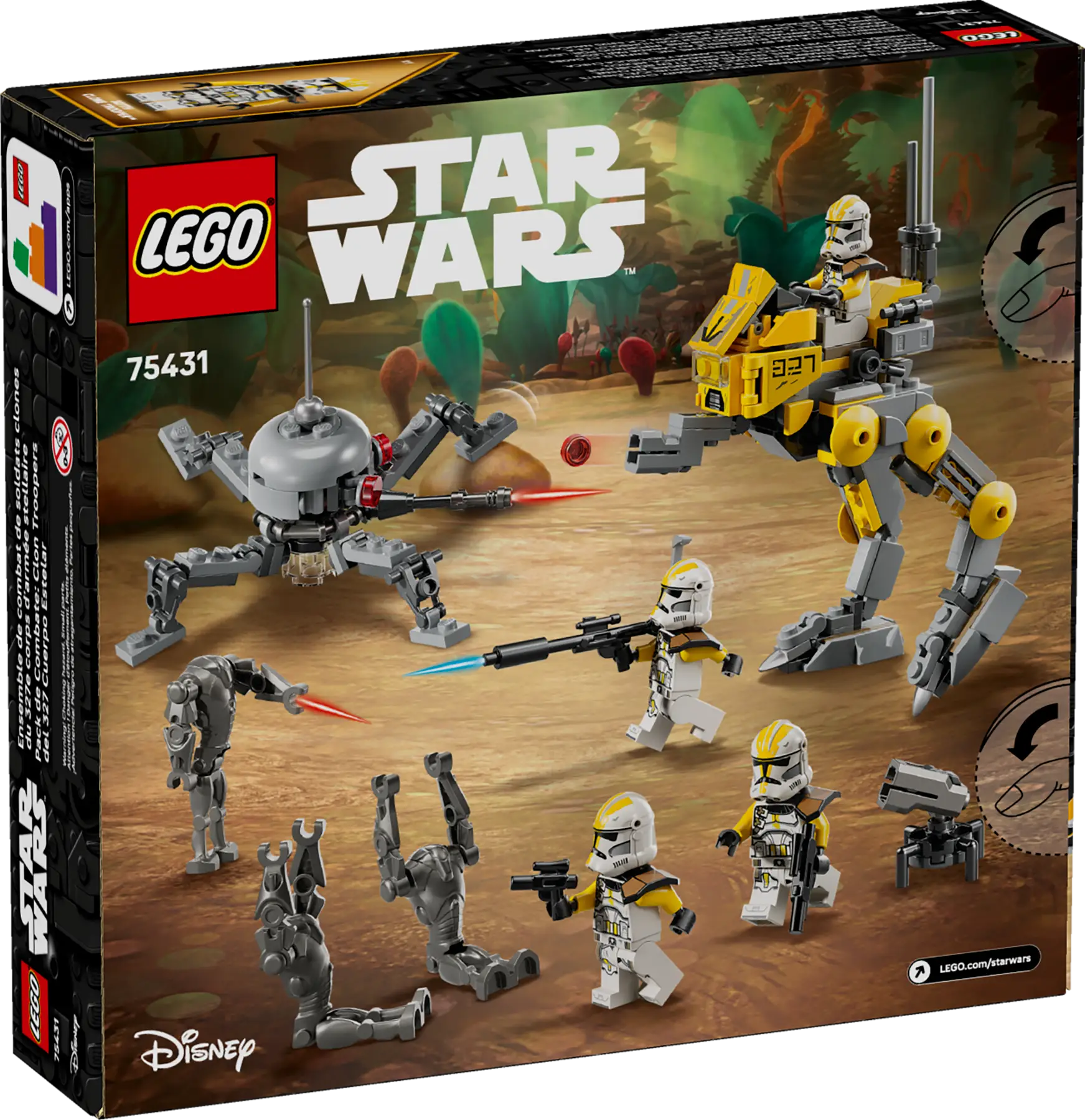 Lego 327th Star Corps Clone Troop.. (75431)