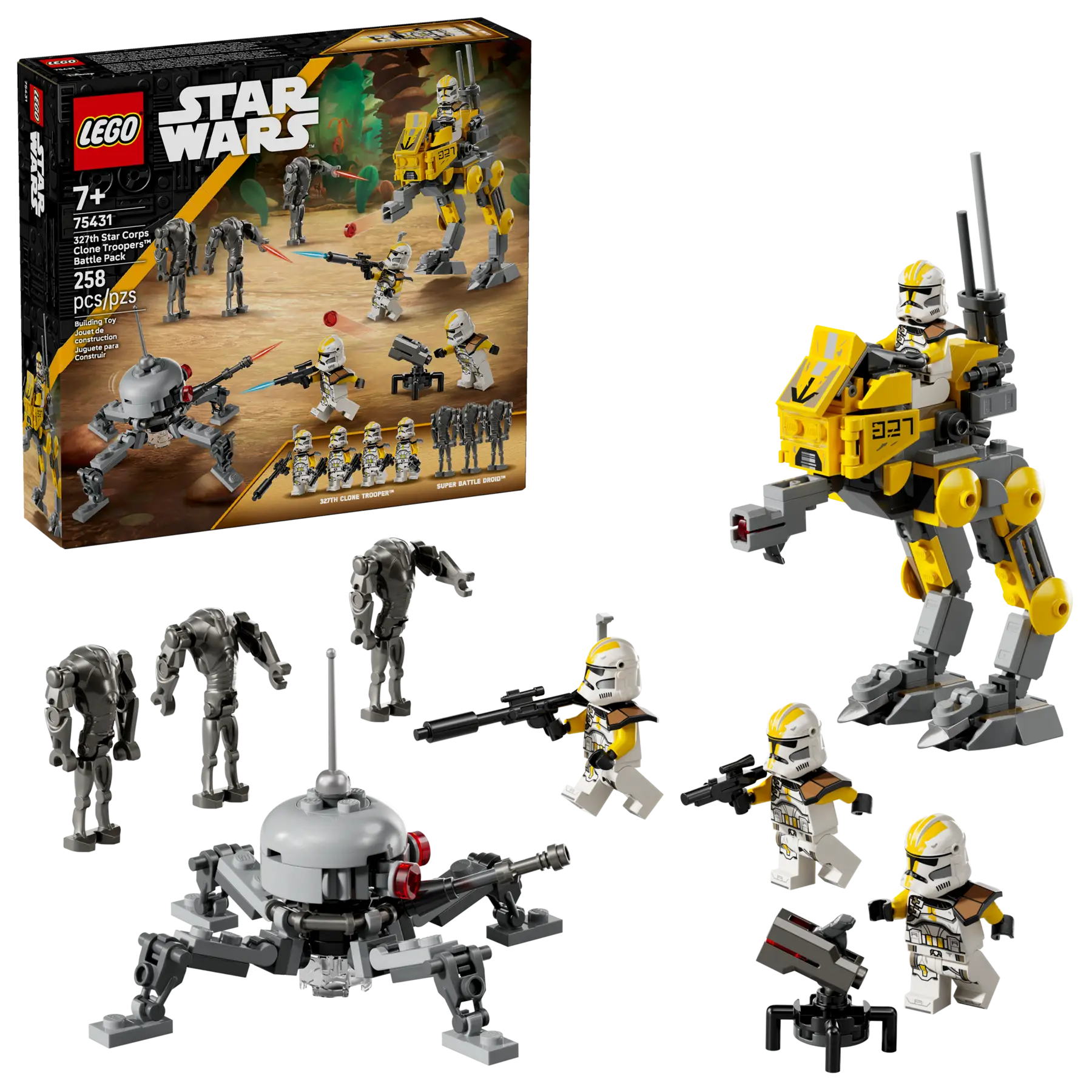 Lego 327th Star Corps Clone Troop.. (75431)