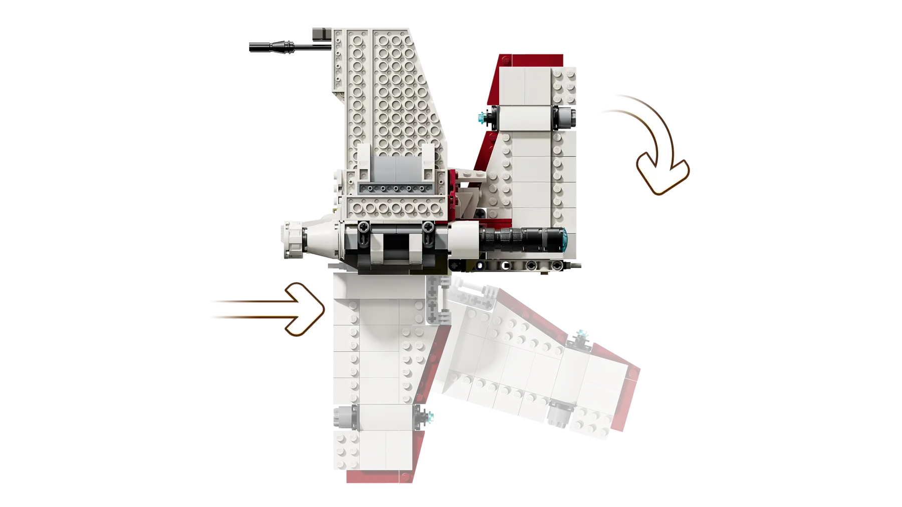 Lego V-19 Torrent Starfighter (75432)