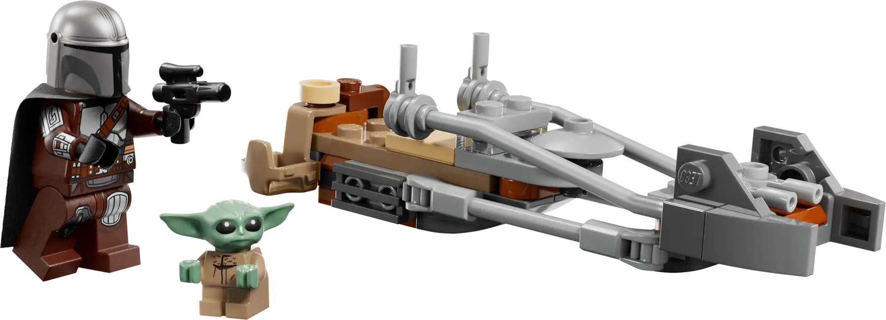 Lego The Mandalorian & Grogu's Speeder Bike (75436