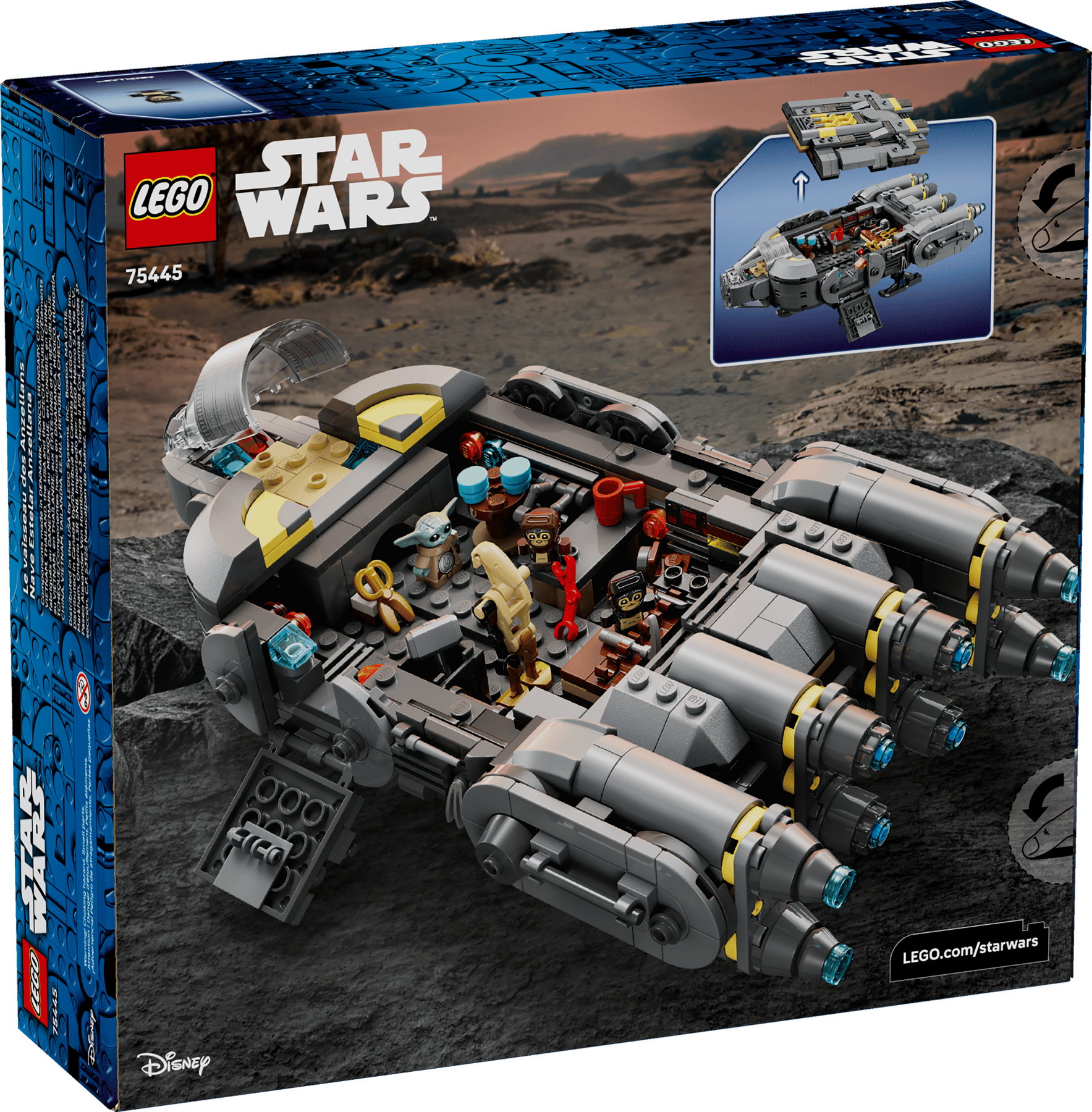 LEGO Star Wars Anzellan Starship [75445]