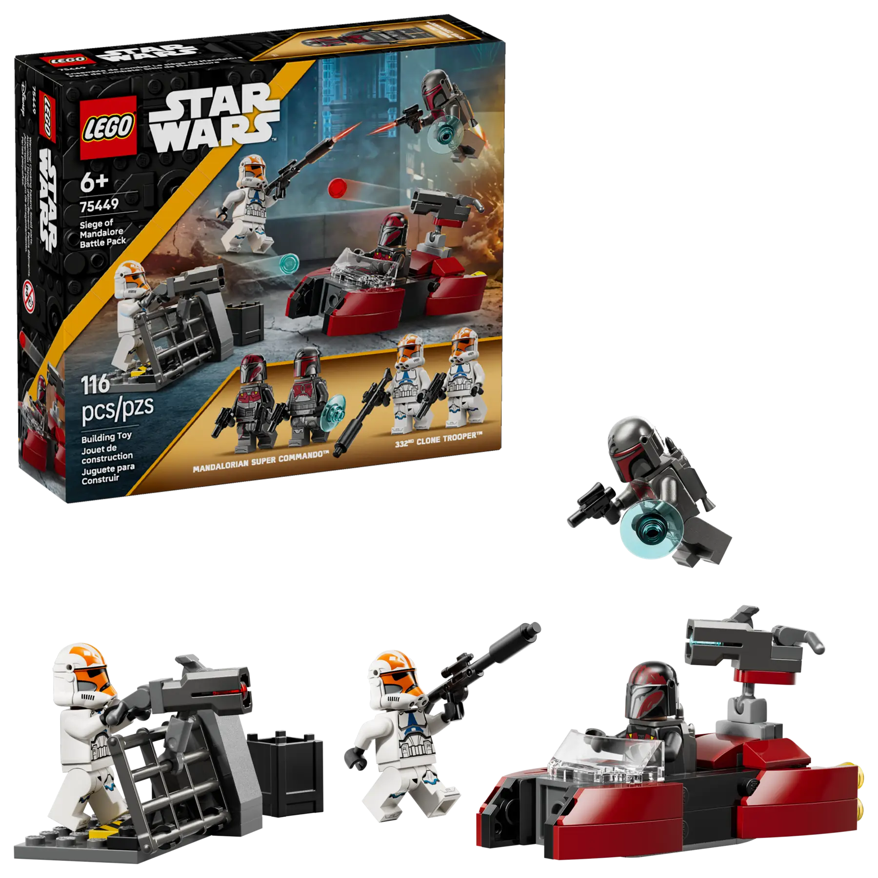 Lego Siege of Mandalore Battle Pack  (75449)