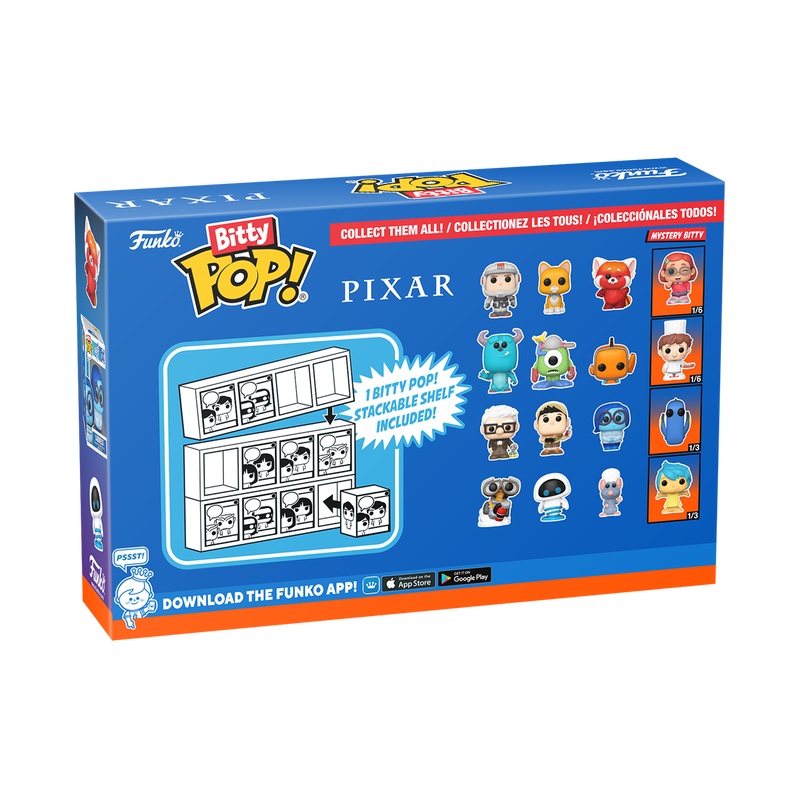 Funko Bitty Pop! Pixar Up – 4-Pack Mini Collectible Figures Set