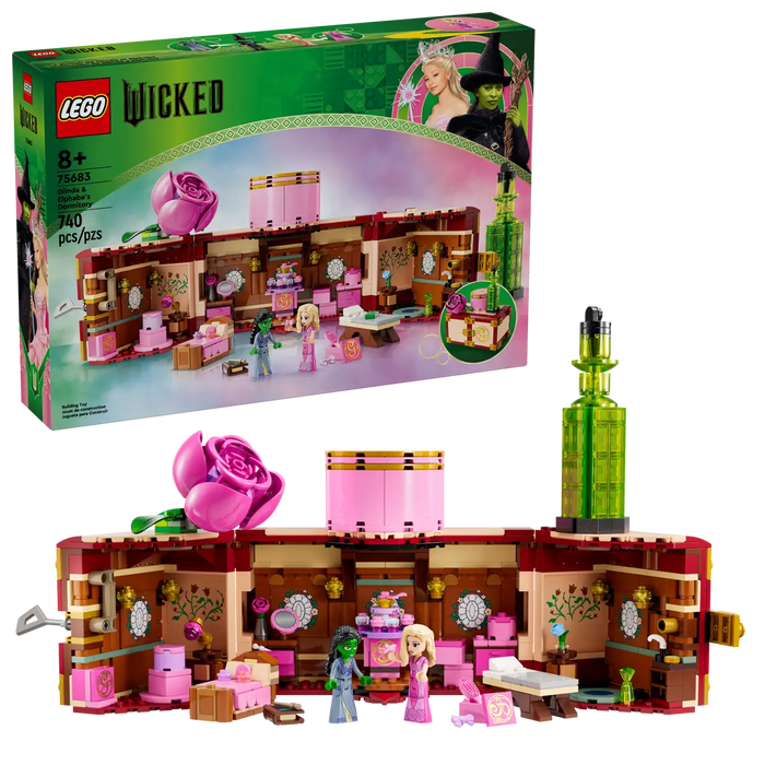 Lego Glinda & Elphaba's Dormitory (75683)