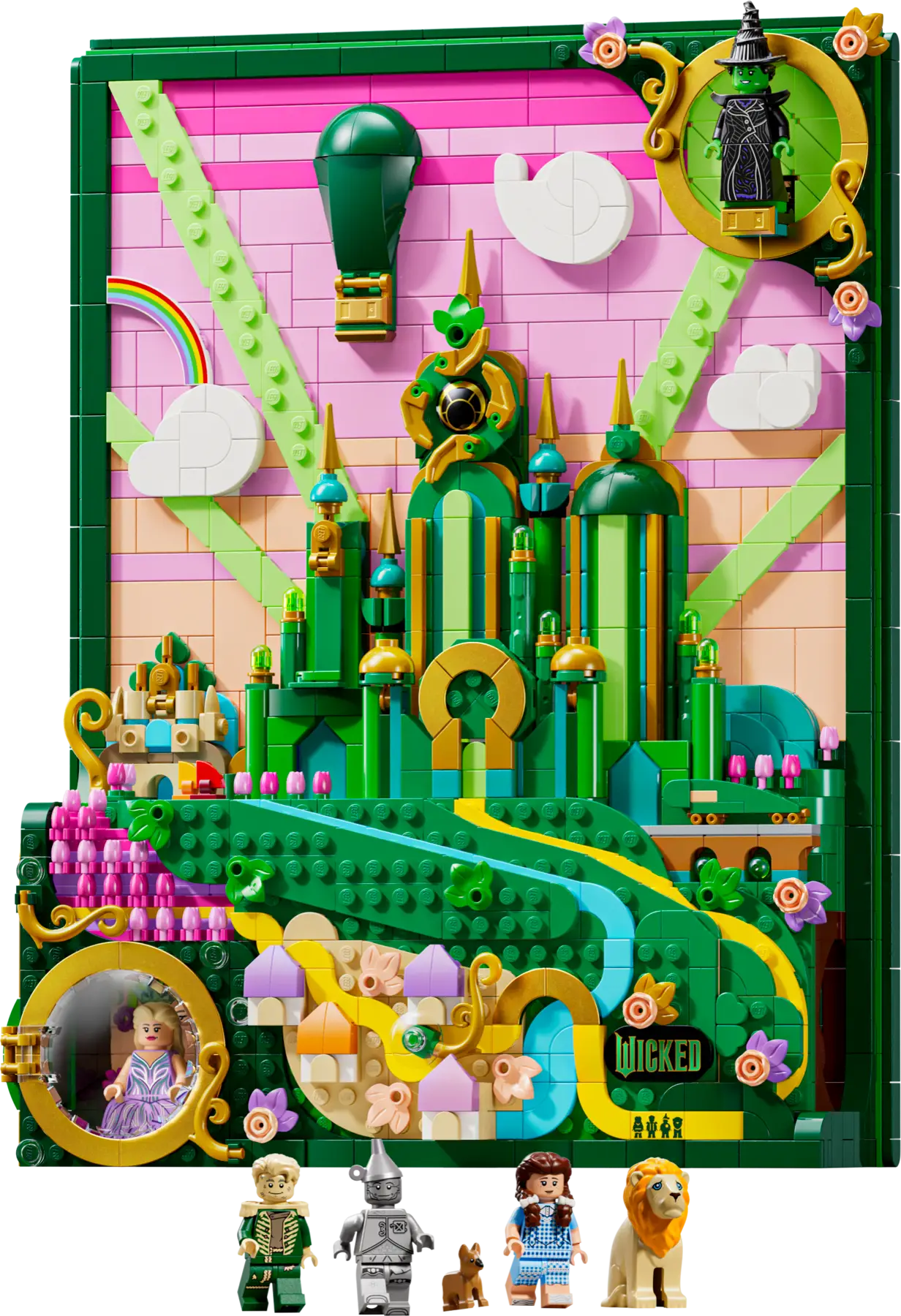 Lego Emerald City Wall Art (75685)