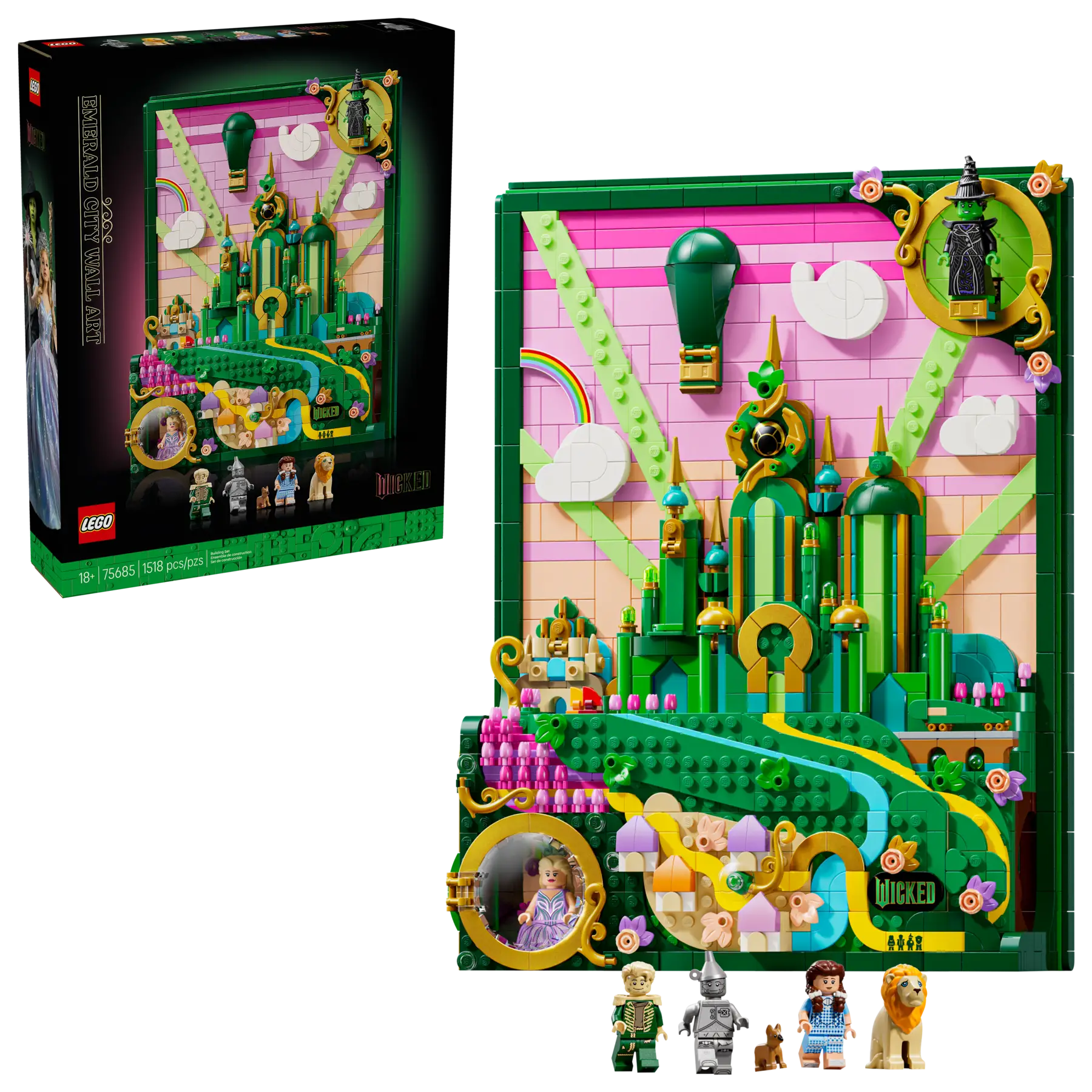 Lego Emerald City Wall Art (75685)