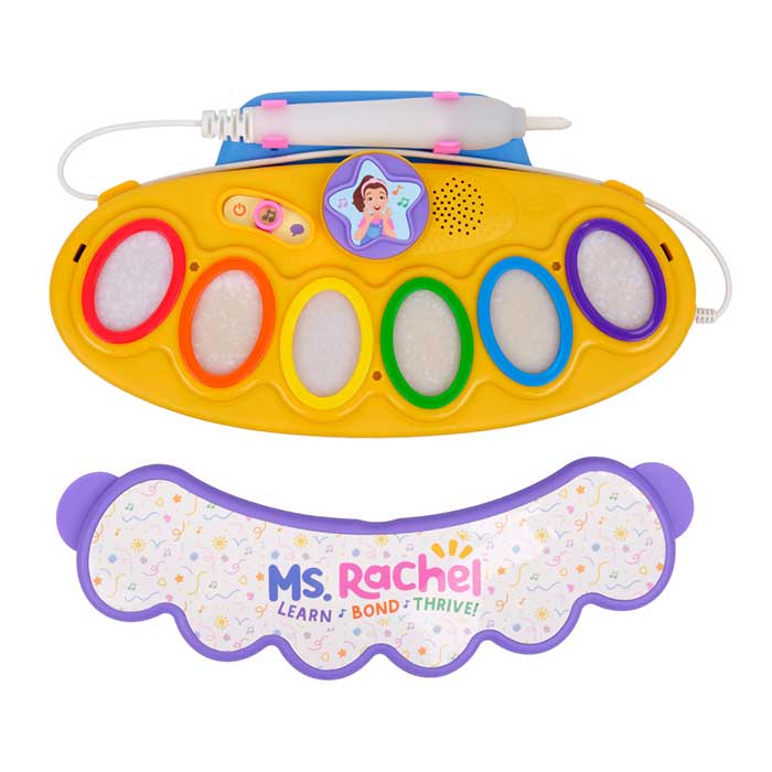 Crayola Color Wonder Magic Light Brush with Sound – Ms. Rachel Audio Storytelling Mess-Free Art Set (Ages 1+)
