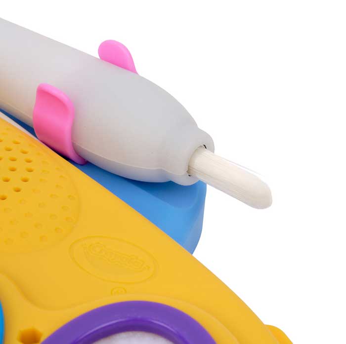 Crayola Color Wonder Magic Light Brush with Sound – Ms. Rachel Audio Storytelling Mess-Free Art Set (Ages 1+)