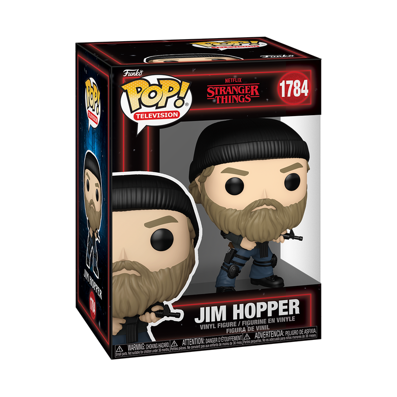 Funko Pop! TV Stranger Things Series 5 – Jim Hopper Vinyl Figure (4 inches)