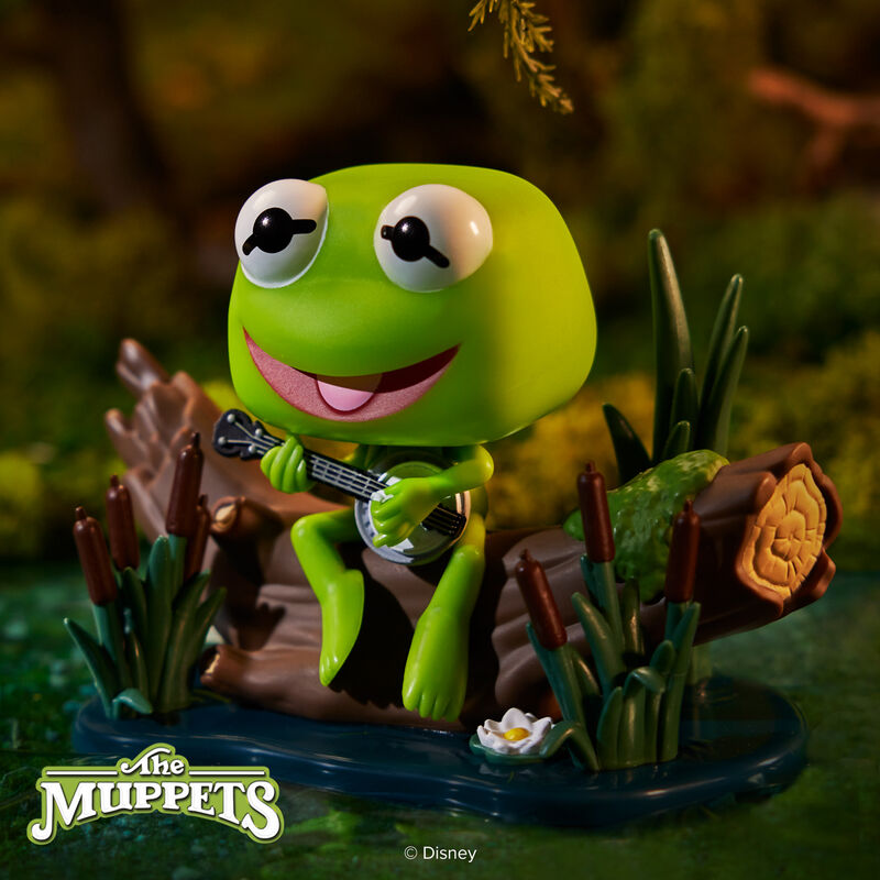 Funko Pop! Deluxe The Muppets Series 3 – Kermit the Frog with Banjo Large Vinyl Figure