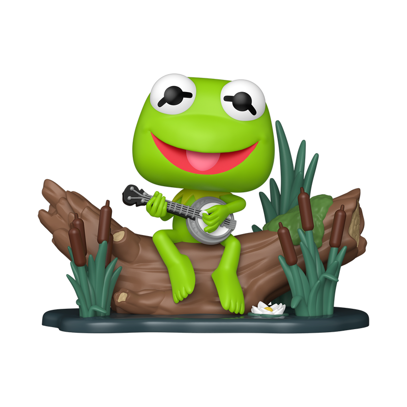 Funko Pop! Deluxe The Muppets Series 3 – Kermit the Frog with Banjo Large Vinyl Figure