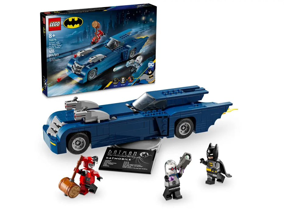 Lego Batman™ with the Batmobile™ vs. Harley Quinn™ and Mr. Freeze™ (76274)