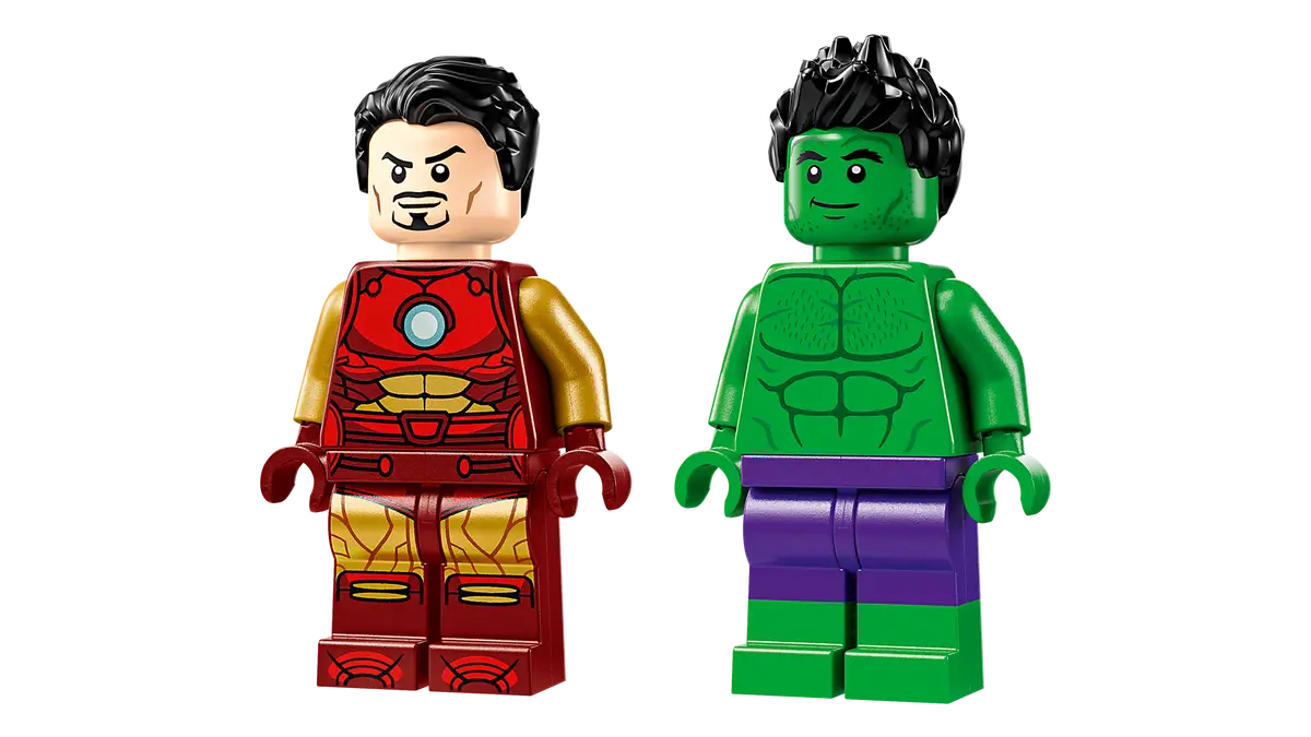 Lego Iron Man with Bike and The Hulk (76287)