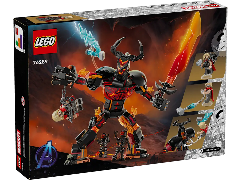 Lego Thor vs. Surtur Construction Figure (76289)