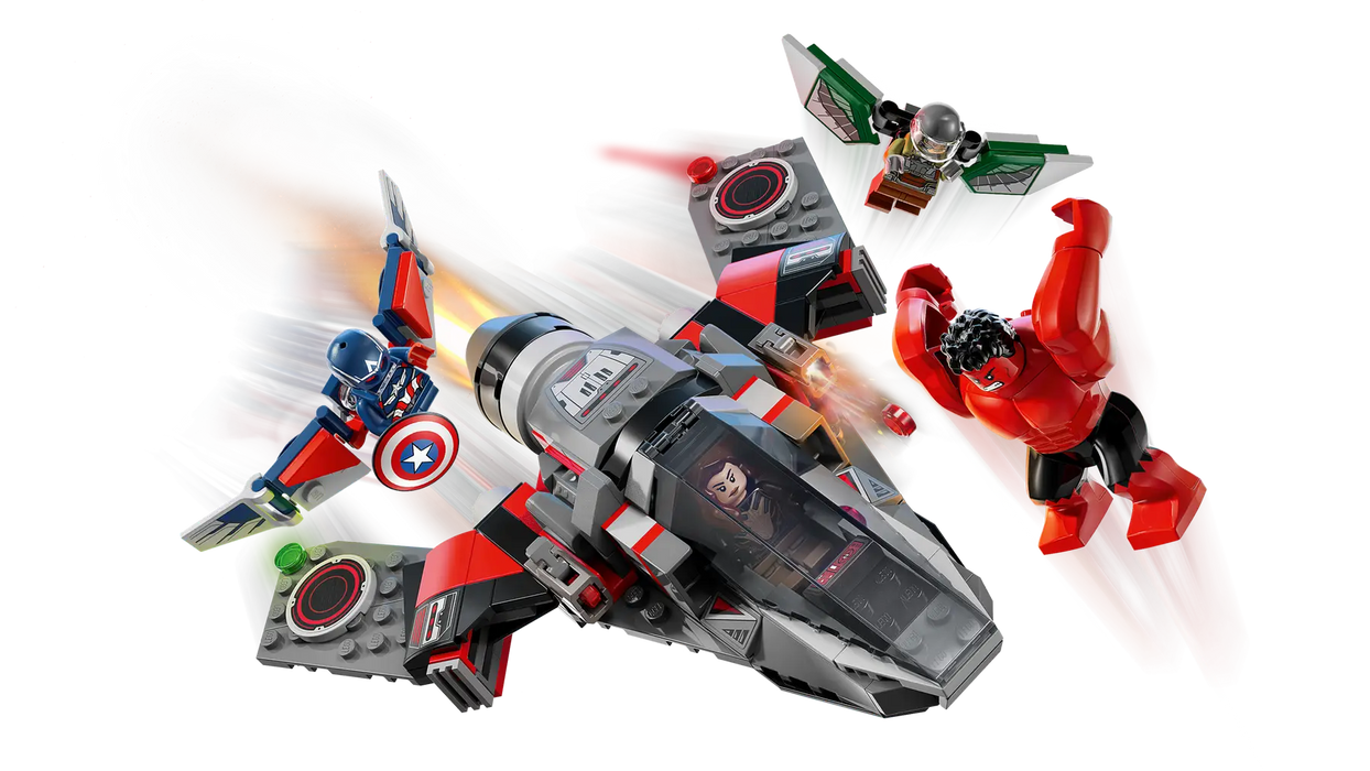 Lego Captain America vs. Red Hulk Battle (76292)