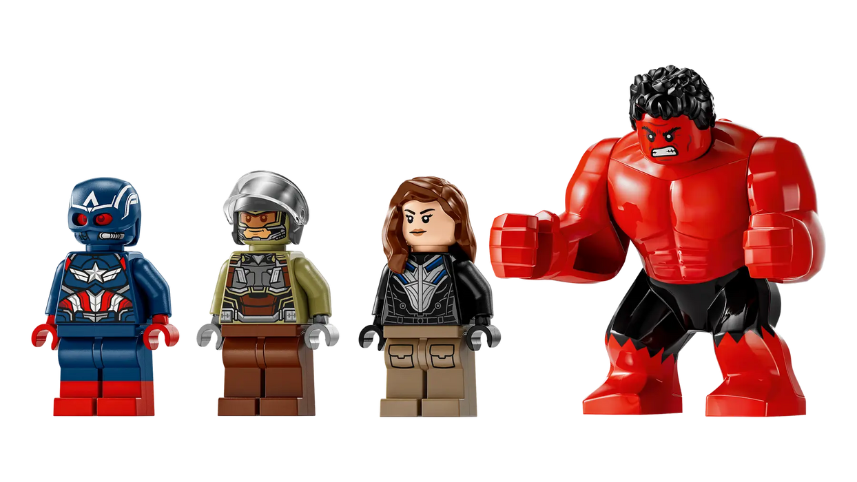 Lego Captain America vs. Red Hulk Battle (76292)