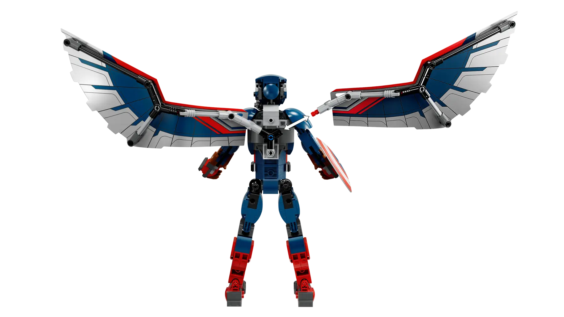 Lego New Captain America Construction Figure (76296)