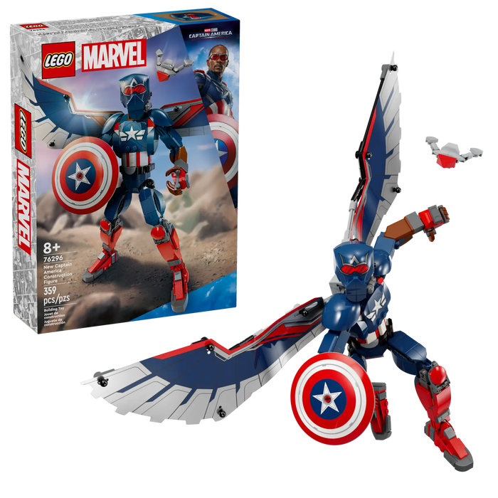 Lego New Captain America Construction Figure (76296)