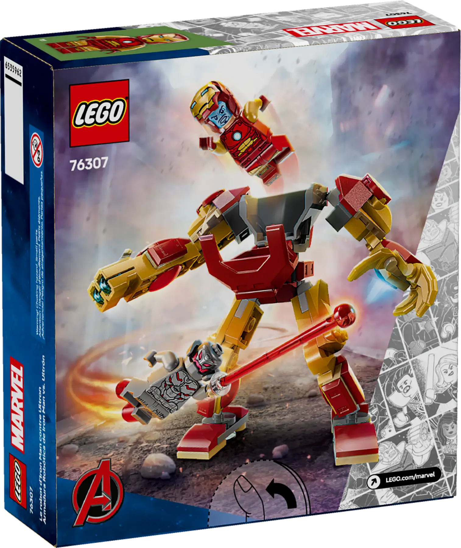 Lego Iron Man Mech vs. Ultron  (76307)