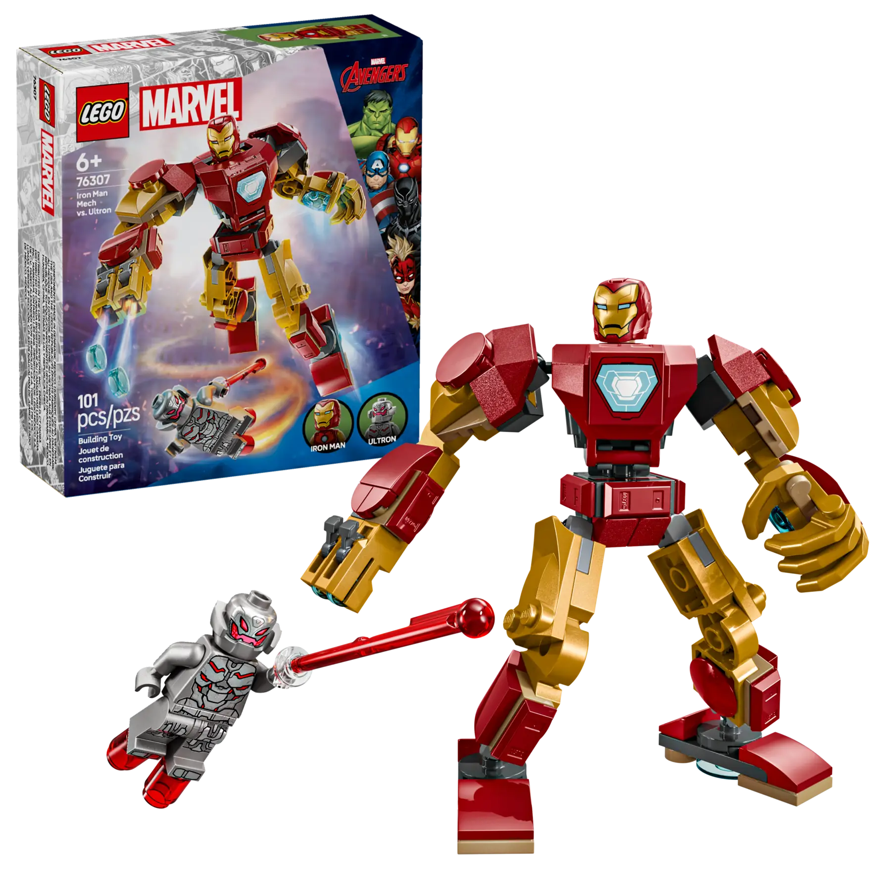 Lego Iron Man Mech vs. Ultron  (76307)