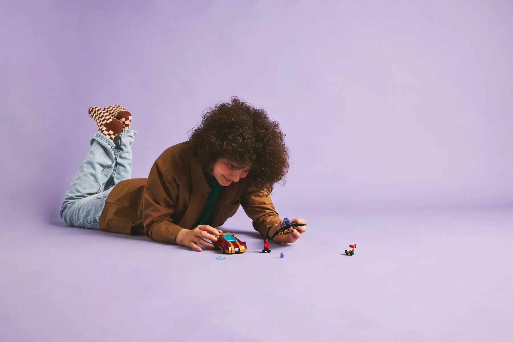 Lego Iron Man Car & Black Panther..  (76310)