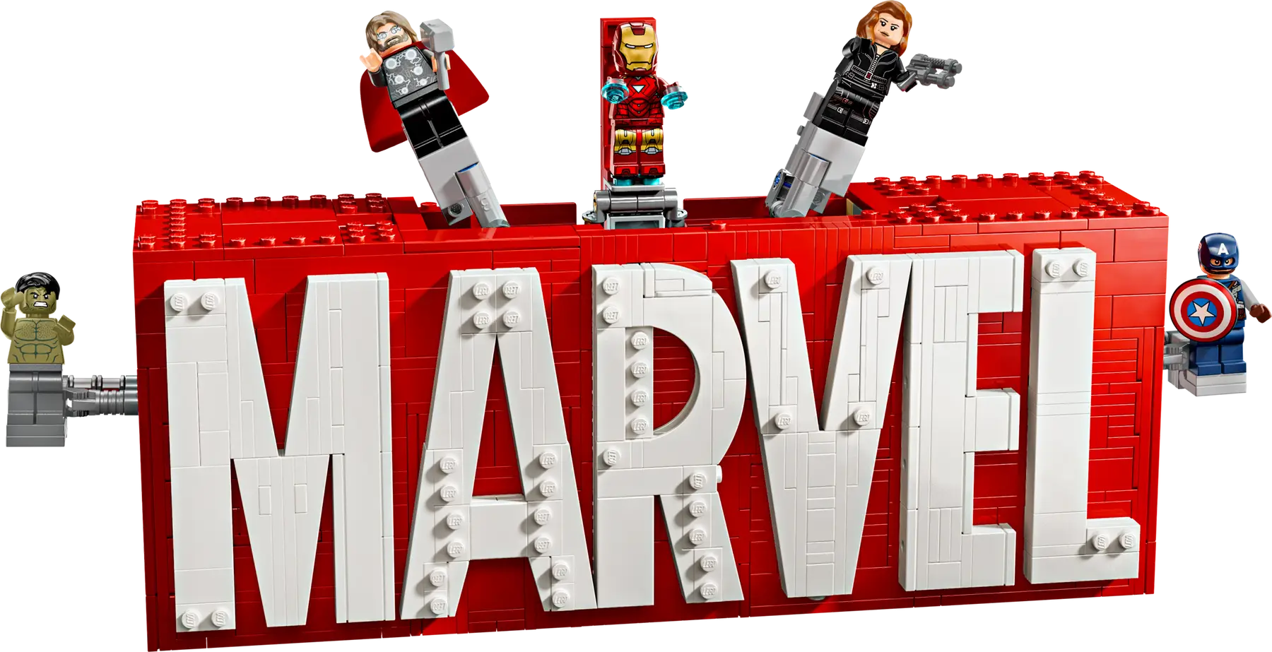 Lego MARVEL Logo & Minifigures (76313)