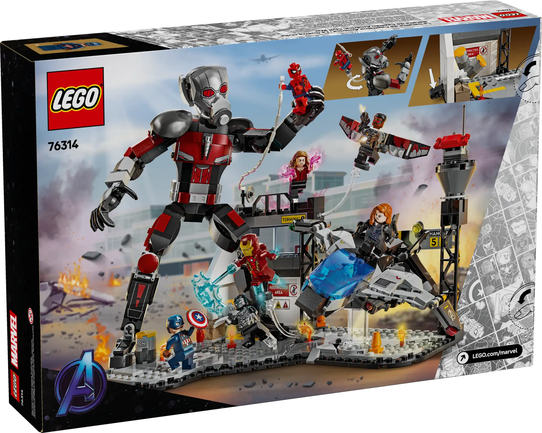 Lego Captain America: Civil War A.. (76314)