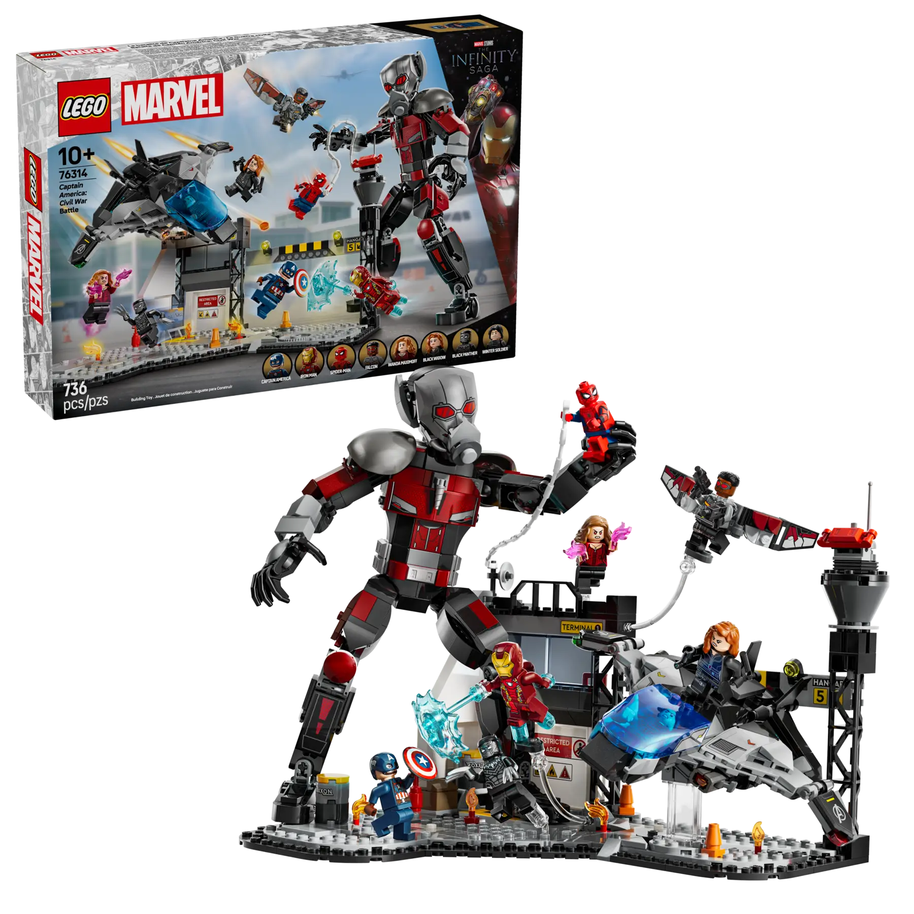 Lego Captain America: Civil War A.. (76314)