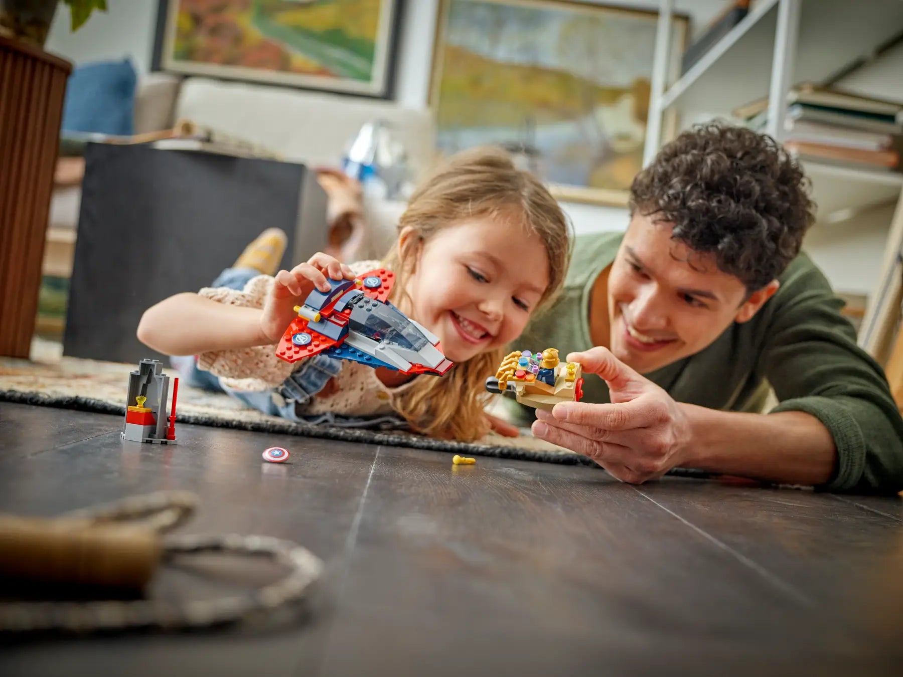 Lego Captain America vs. Thanos (76319)