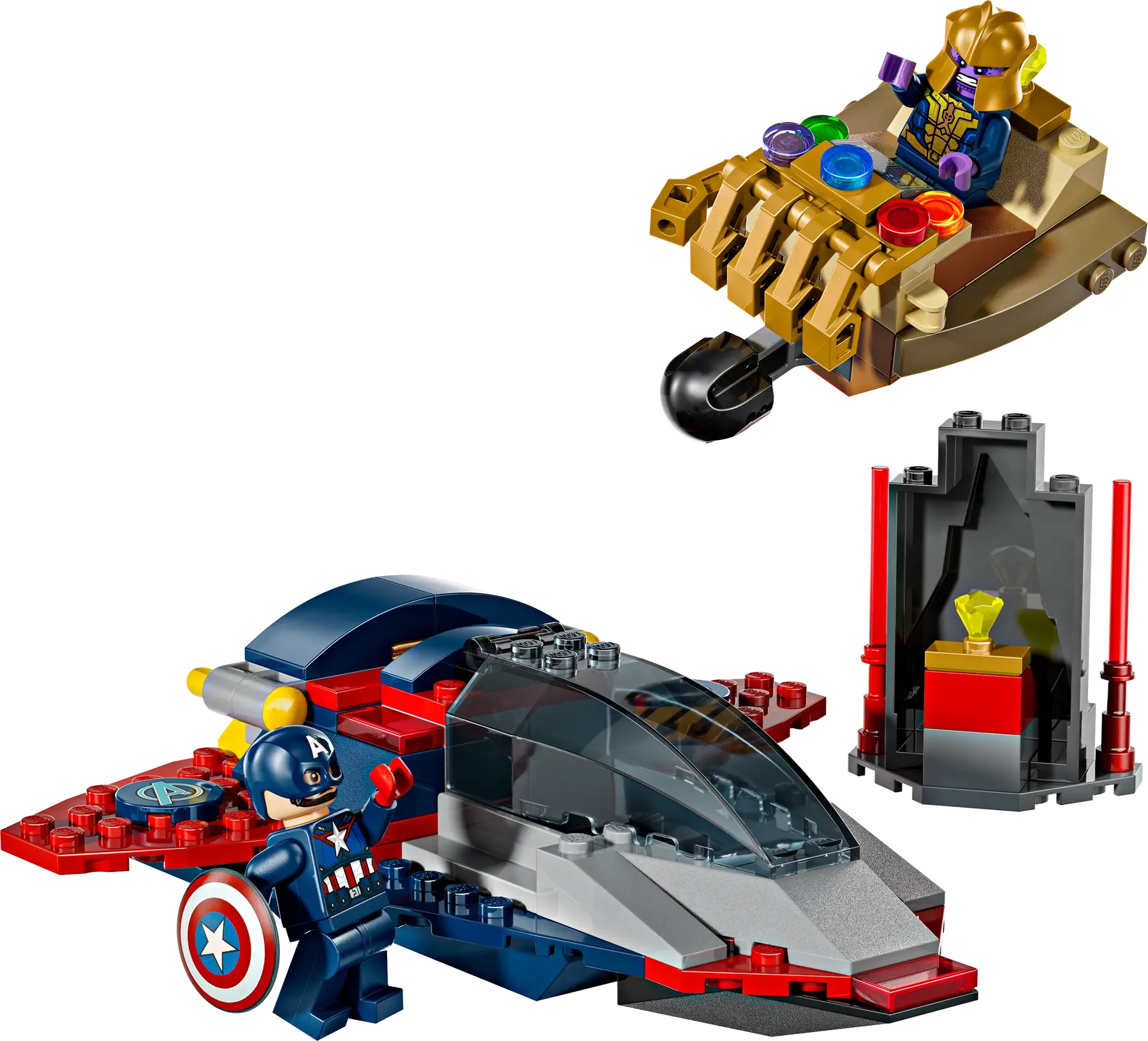 Lego Captain America vs. Thanos (76319)