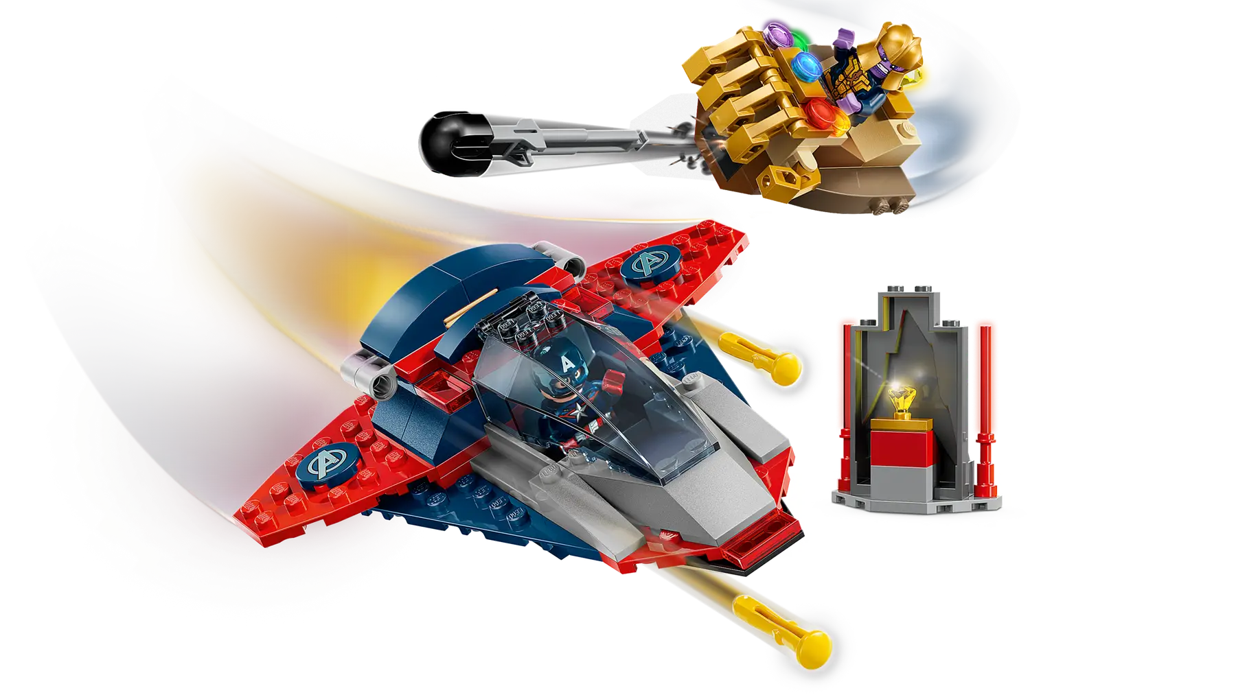 Lego Captain America vs. Thanos (76319)
